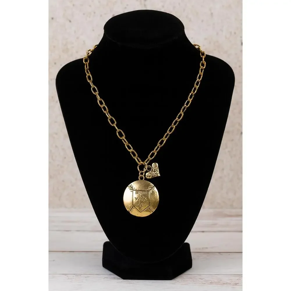 Home is Where the Heart is Baseball Fashion Trending Necklace